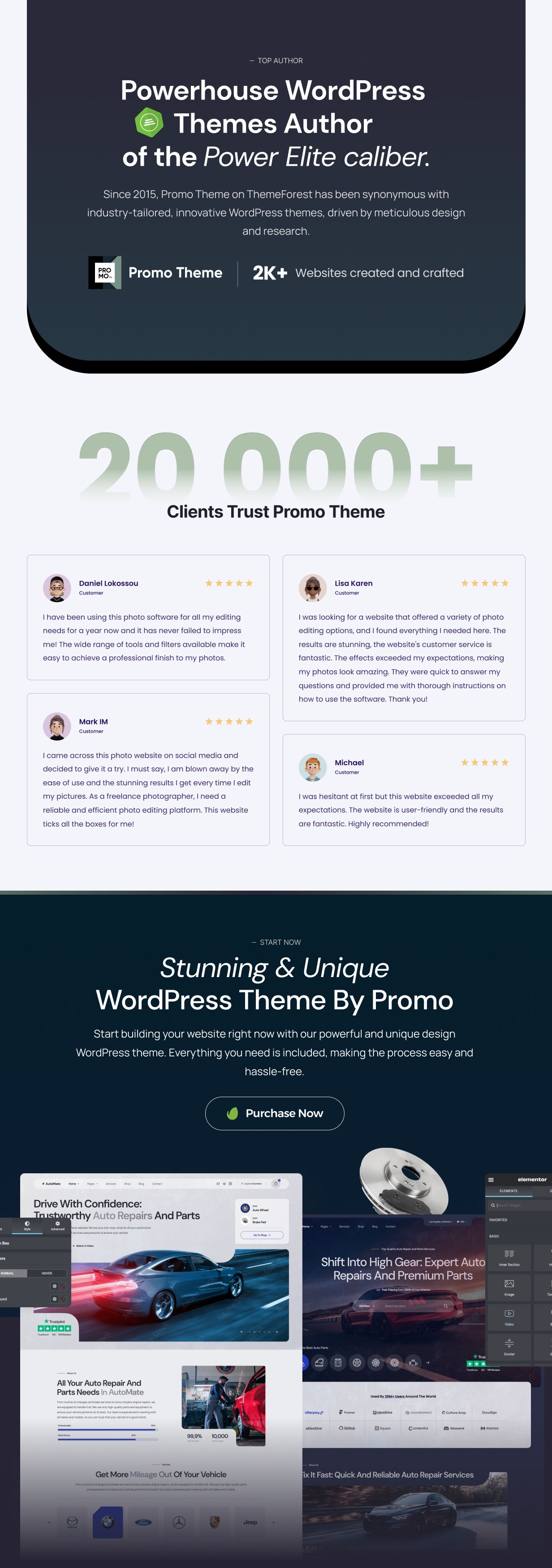 AutoMate - Car Repair & Auto Services WordPress Theme - 4