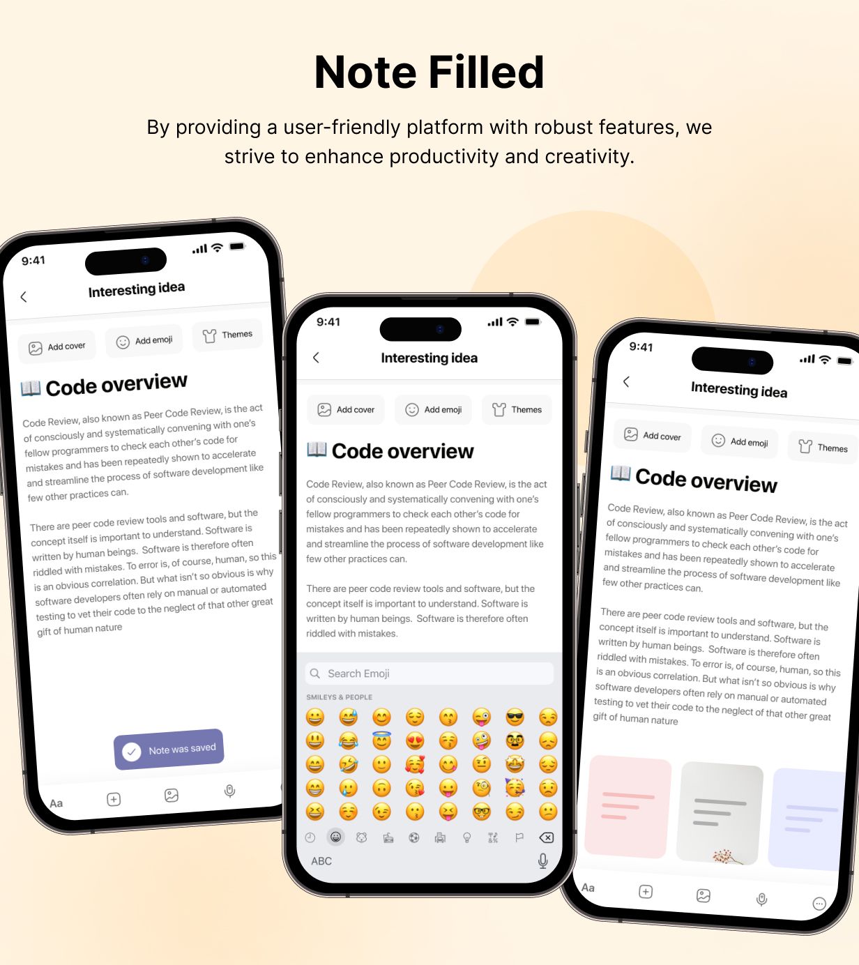 NoteEase template: Note-Taking App in Flutter (Android, iOS) | To-Do List - Schedule Planner App - 9