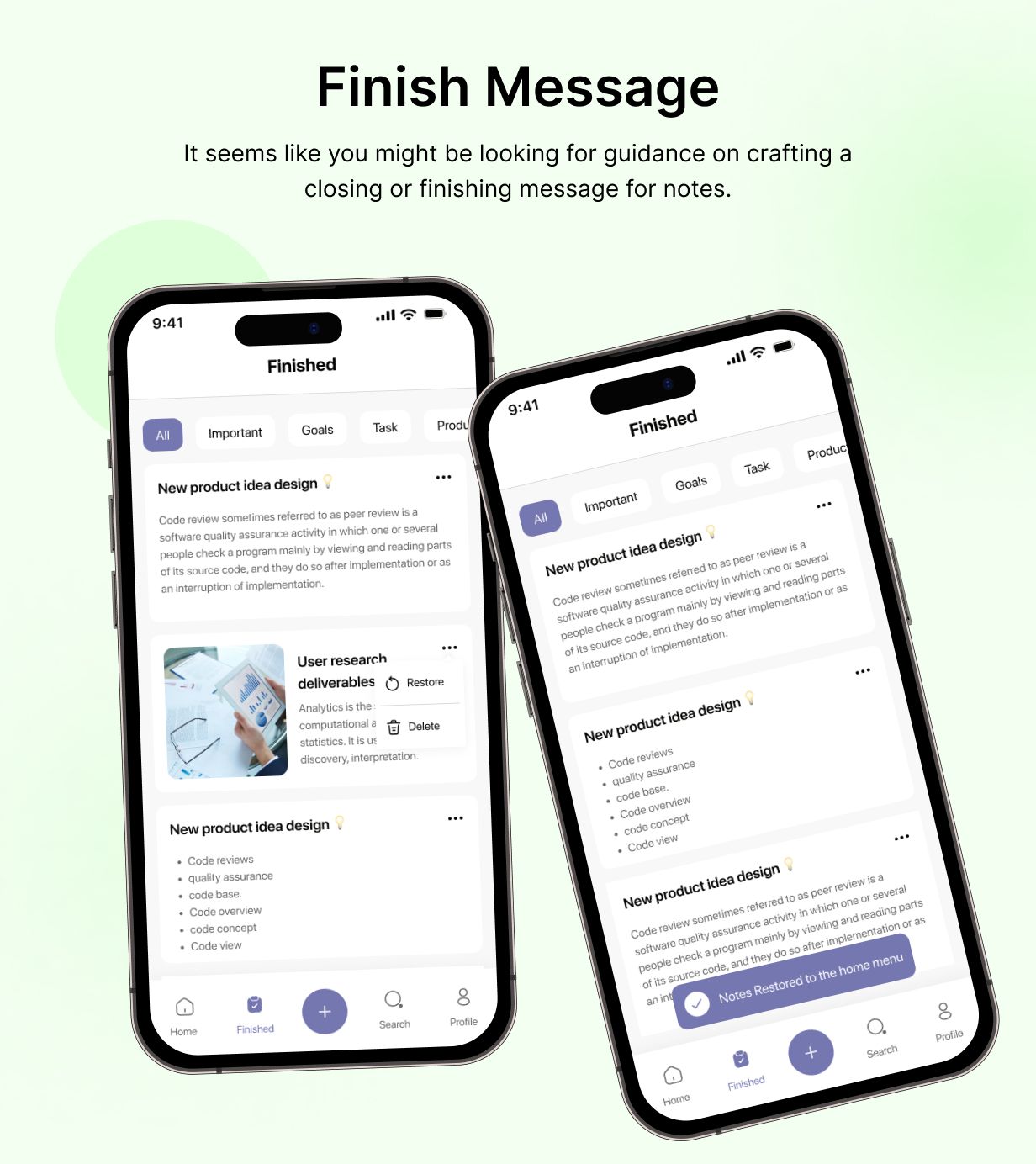 NoteEase template: Note-Taking App in Flutter (Android, iOS) | To-Do List - Schedule Planner App - 13