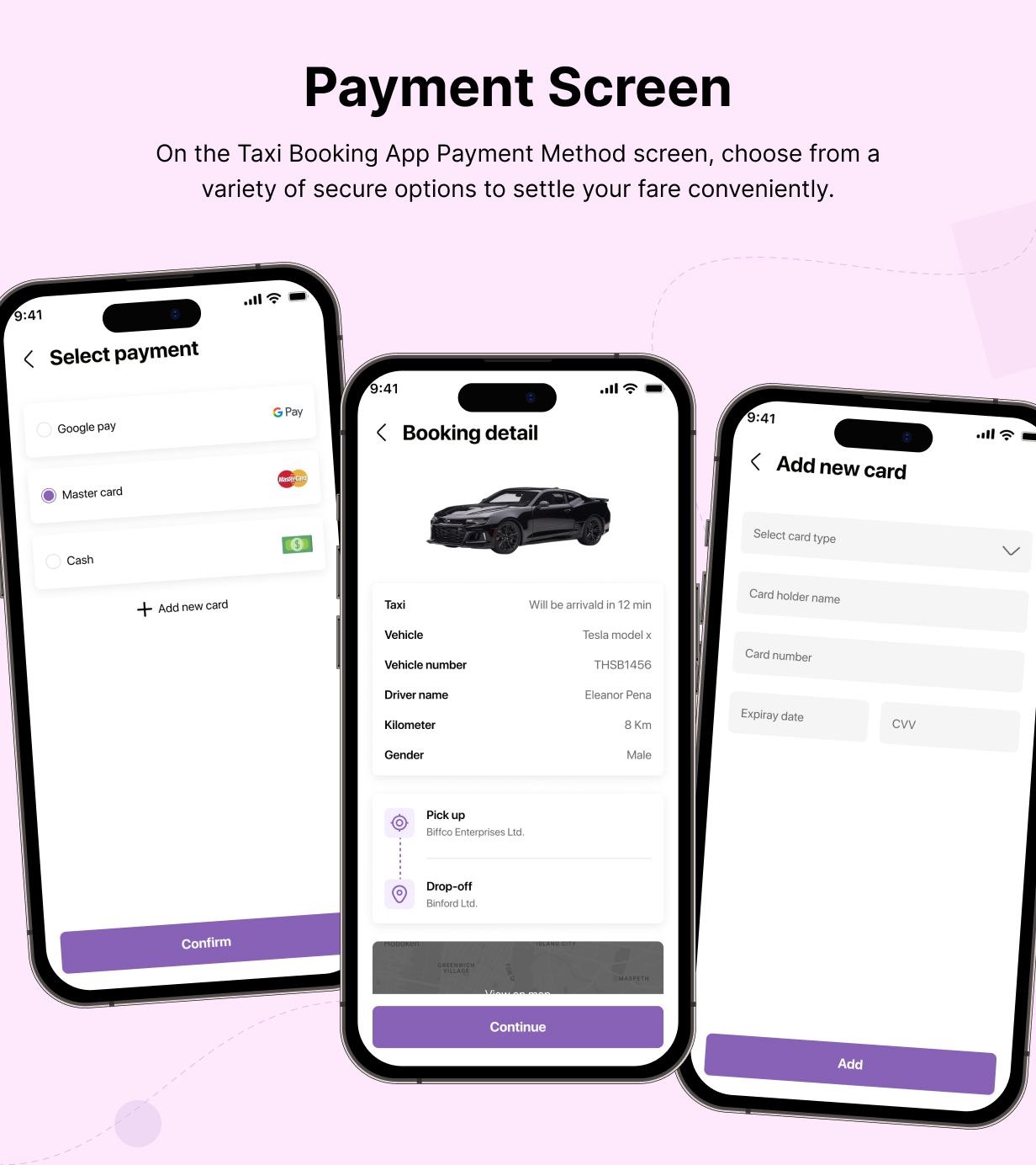 Urbanride template: Online Texi Booking App in Flutter (Android, iOS) | CityRideNow App - 8