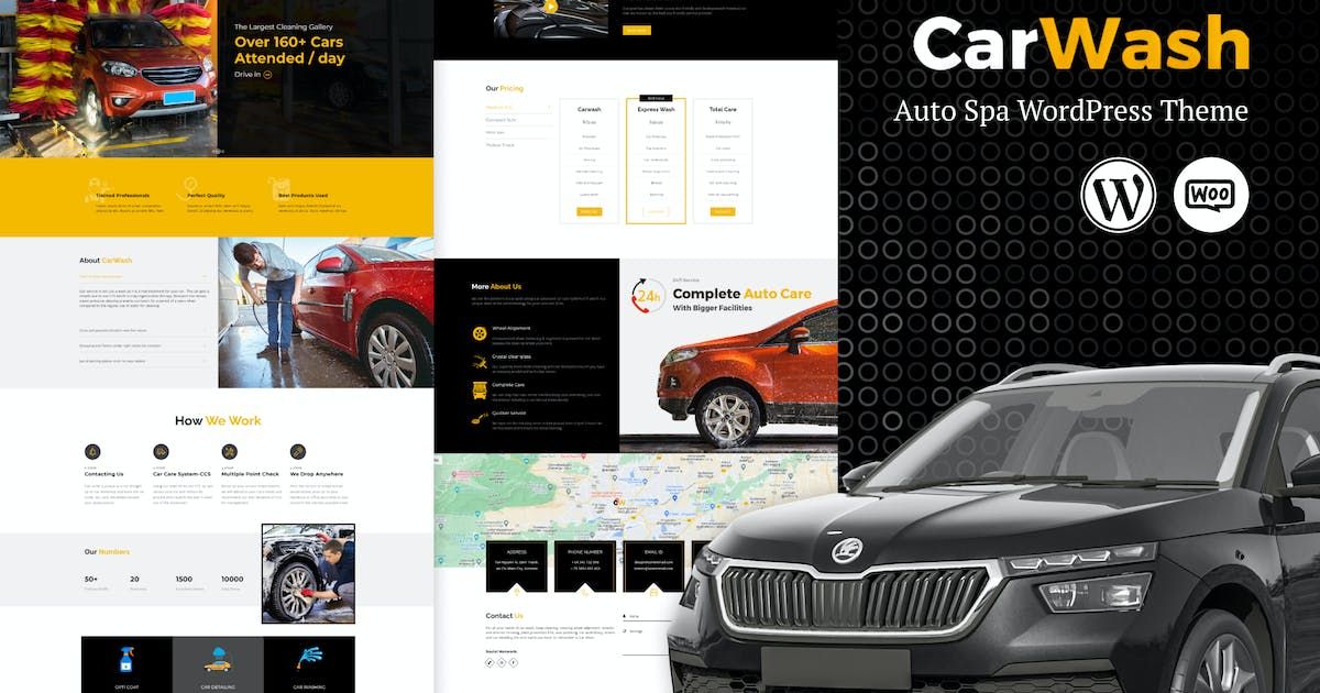 Car Wash - Auto Spa WordPress Theme