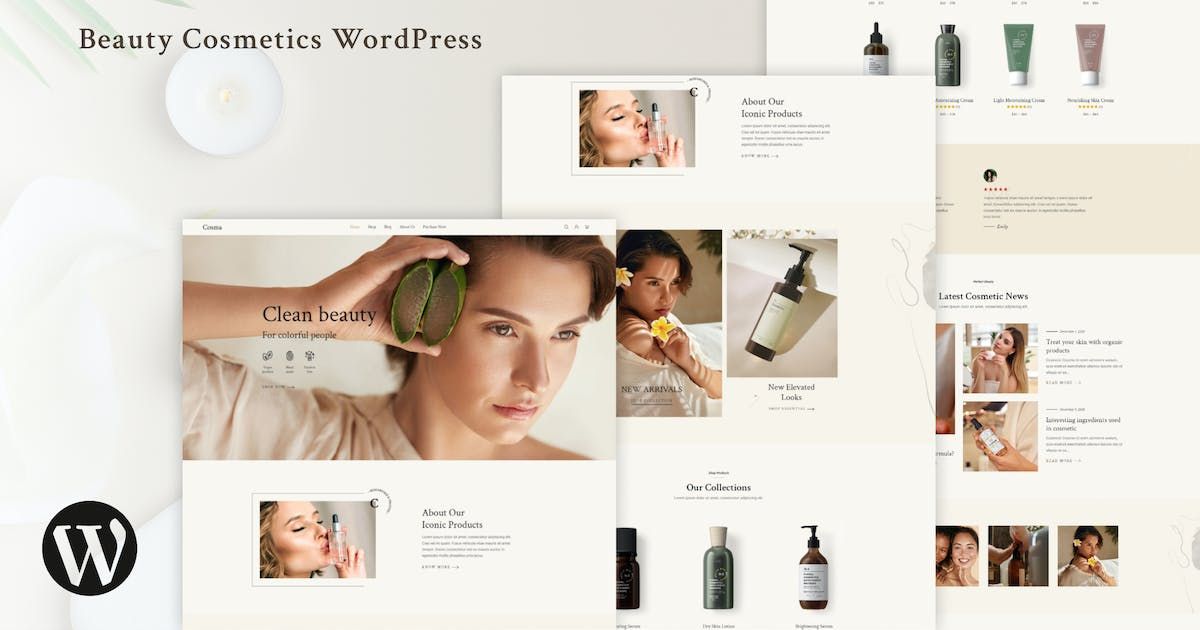 Cosma - Beauty Cosmetics WordPress Theme