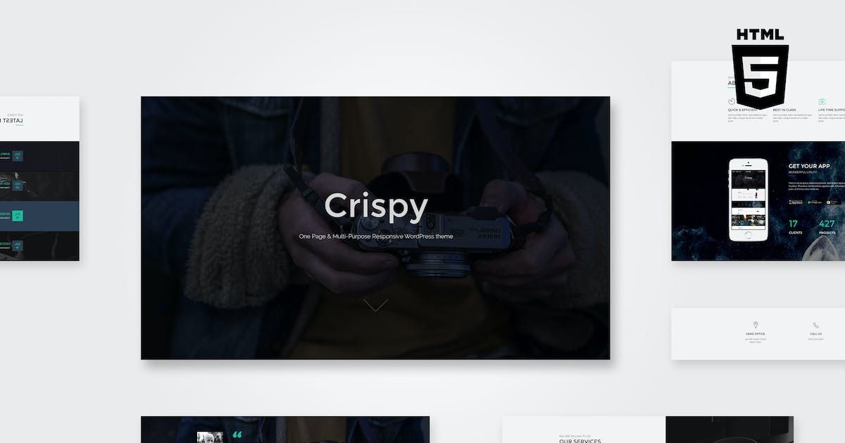 Crispy | One & Multi Page HTML