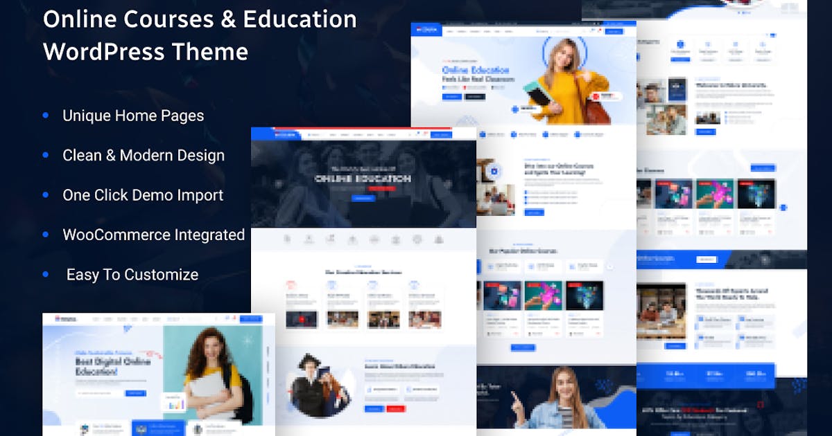 Edura – Online Courses & Education WordPress Theme