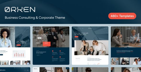 Orken - Consulting and Corporate WordPress Theme