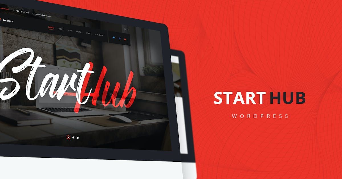 StartHub — Multipurpose Corporate WordPress Theme