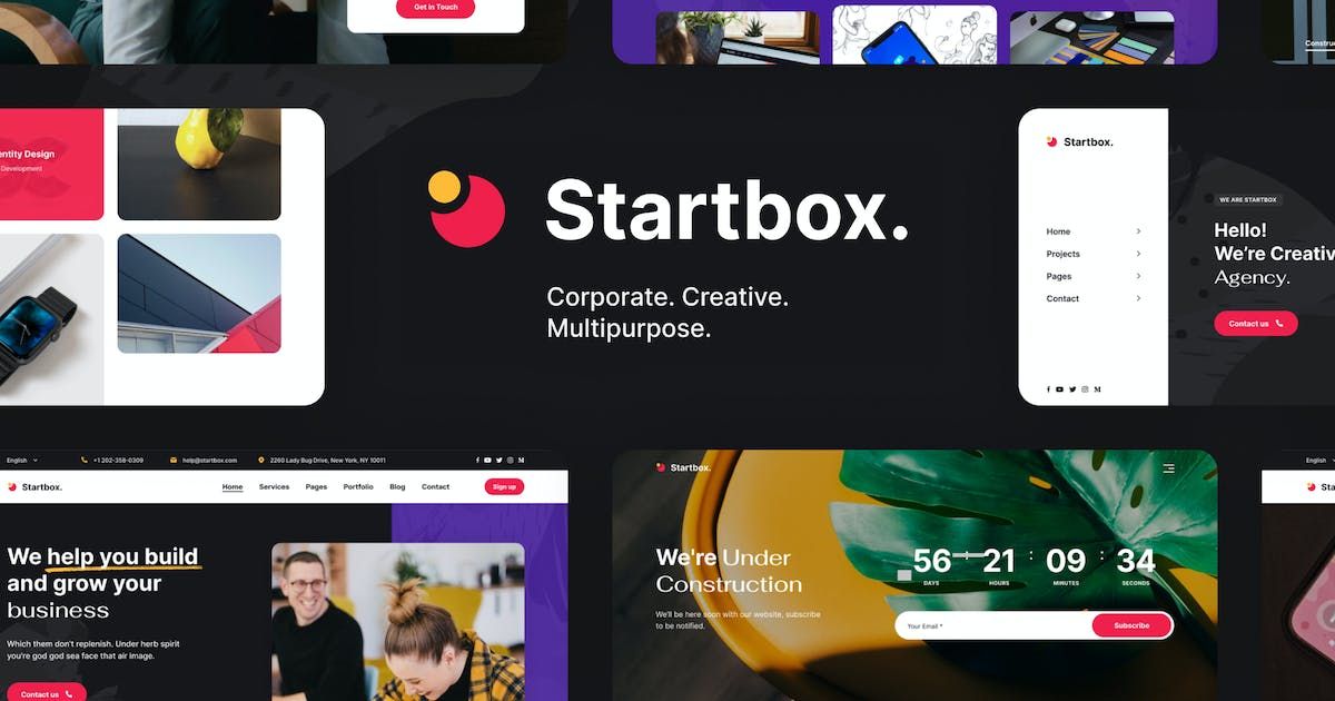Startbox - Multipurpose Corporate WordPress Theme