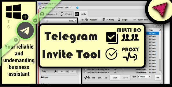 TG_InvateSimple | Telegram User Invite Tool