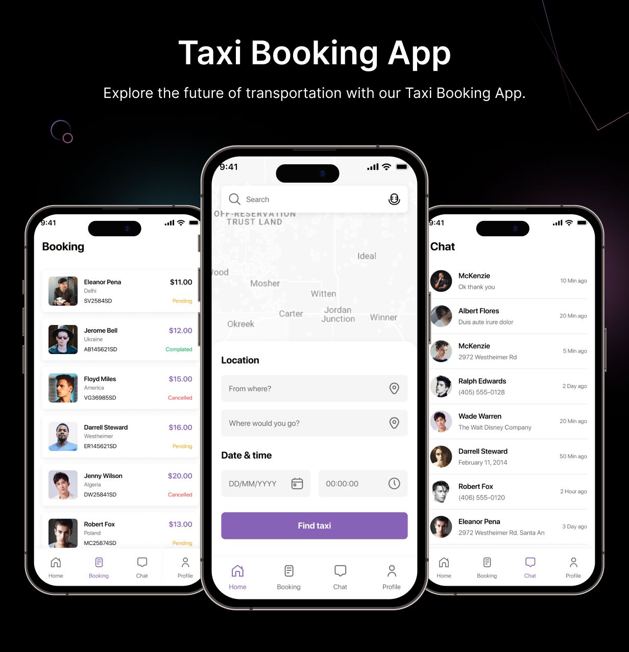 Urbanride template: Online Texi Booking App in Flutter (Android, iOS) | CityRideNow App - 4