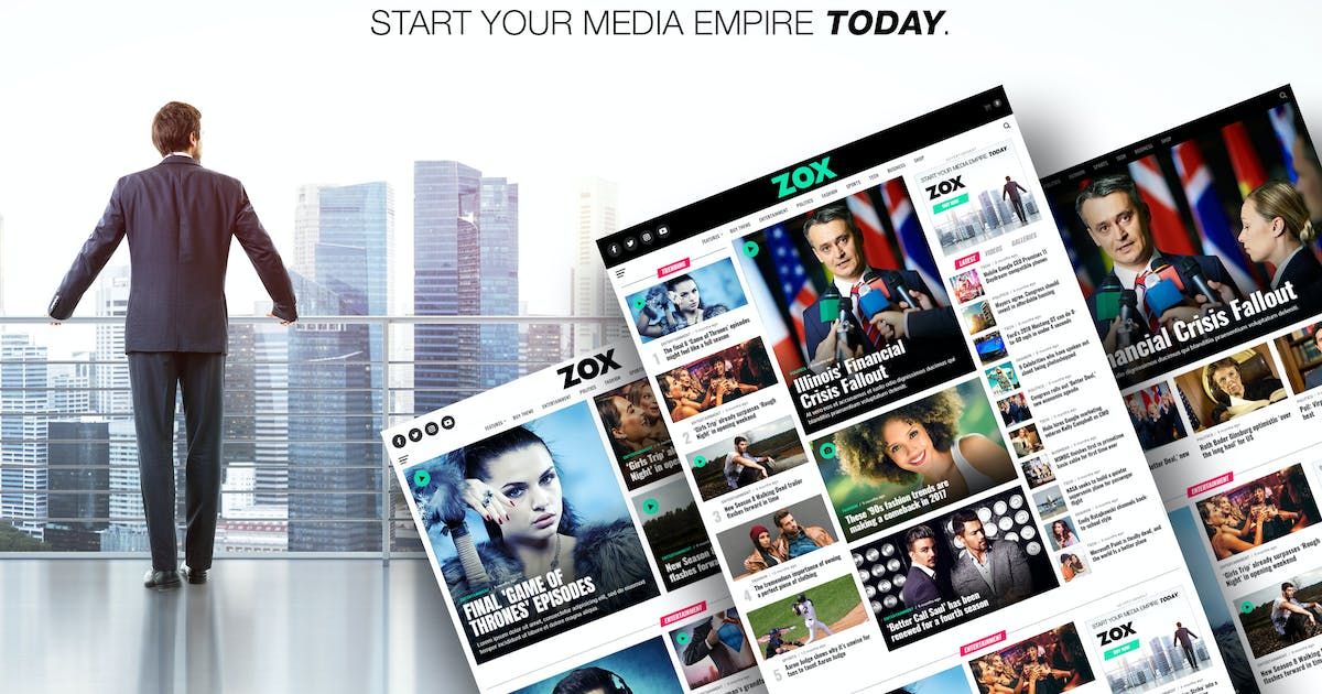 Zox News - Professional WordPress News &amp; Magazine
