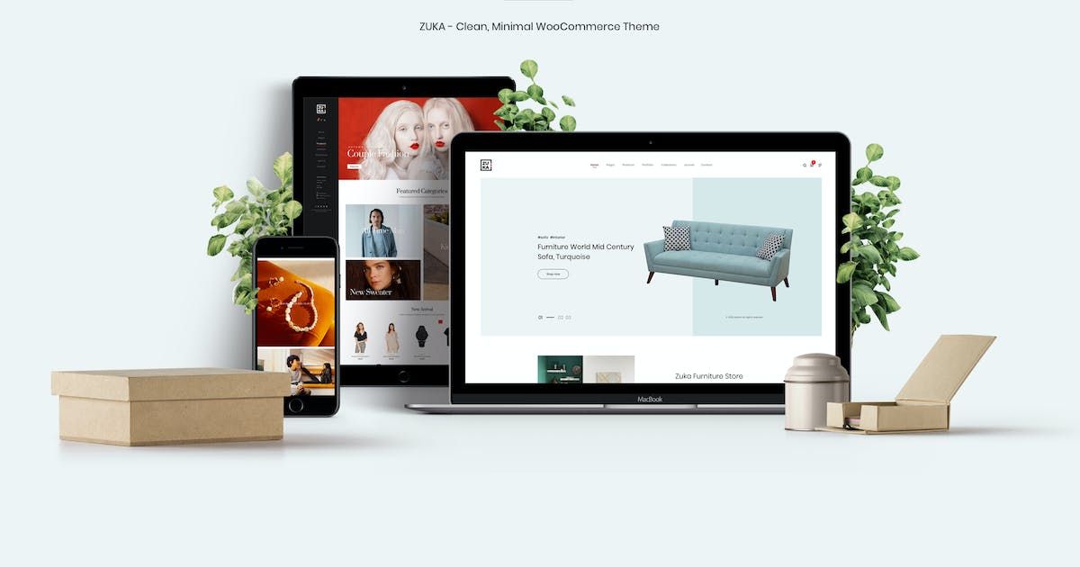 Zuka - Clean, Minimal WooCommerce Theme