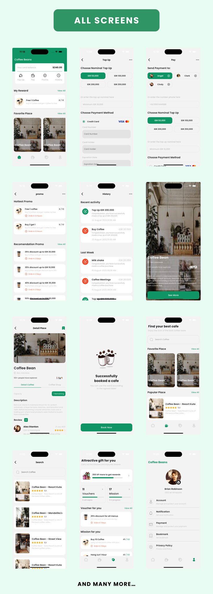 Cafe App - Online Complete Restaurant/Cafe Flutter App | Android | iOS Mobile App Template