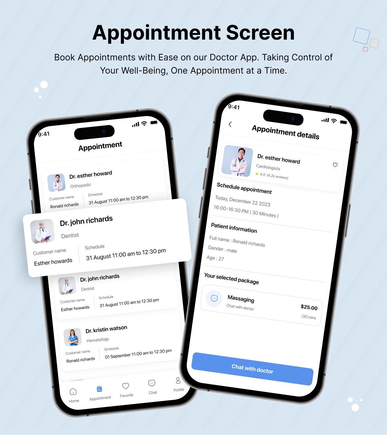 Medicare Pro template: Doctor Appointment booking app in Flutter (Android, iOS) | DocPortal App - 10