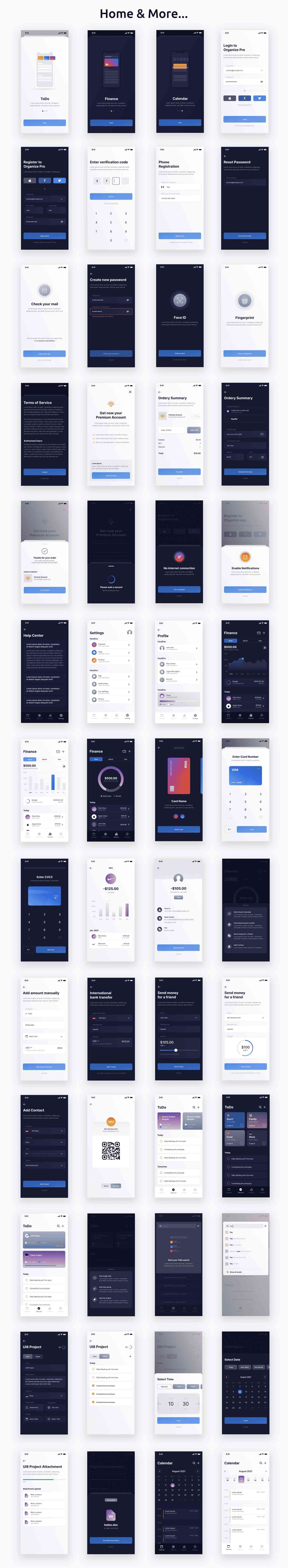 Online Banking Digital Wallet & Stock Market ANDROID + IOS + Figma + XD + Sketch | Ionic | Finology - 2