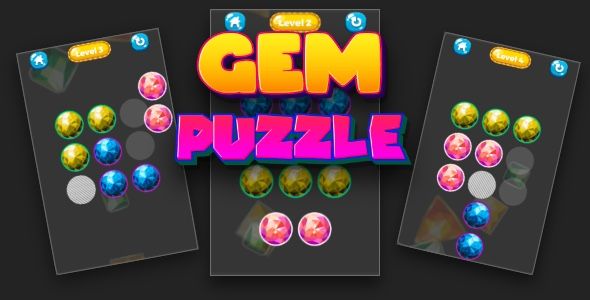 Gem Puzzle - Cross Platform Puzzle Game