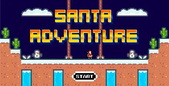 Santa Adventure - Cross Platform Platformer Game