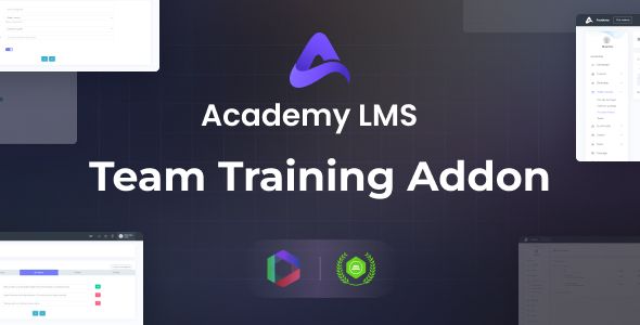 Team & Group Training Addon for Academy Lms