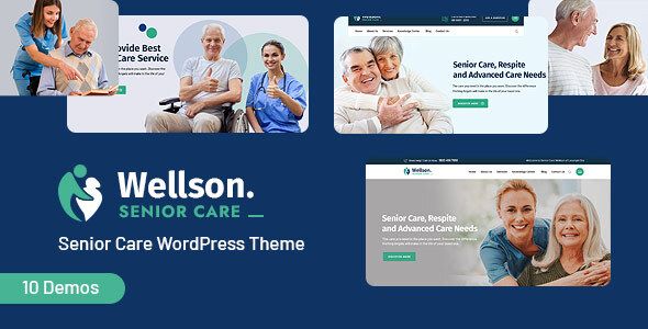 Wellson - Senior Care and Medical WordPress Theme