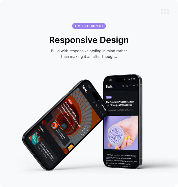 Seda – Minimal News/Magazine WordPress Theme with Dark Mode