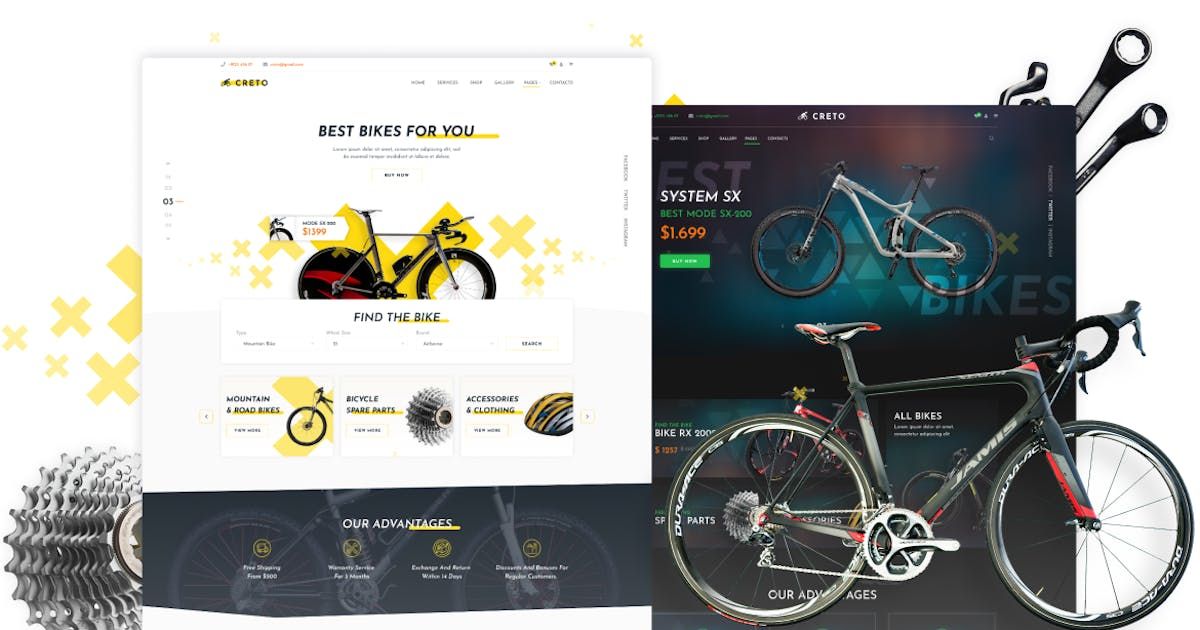 Creto | eCommerce HTML Template