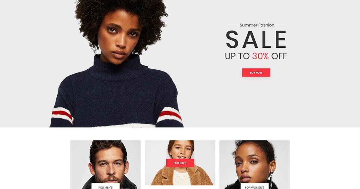 Modaz | Minimalist eCommerce HTML Template