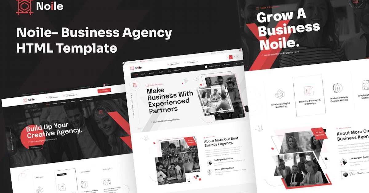 Noile - Business Agency HTML Template