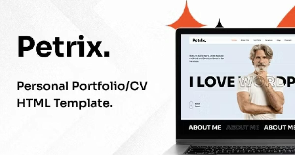 Petrix - Personal Portfolio/CV HTML Template