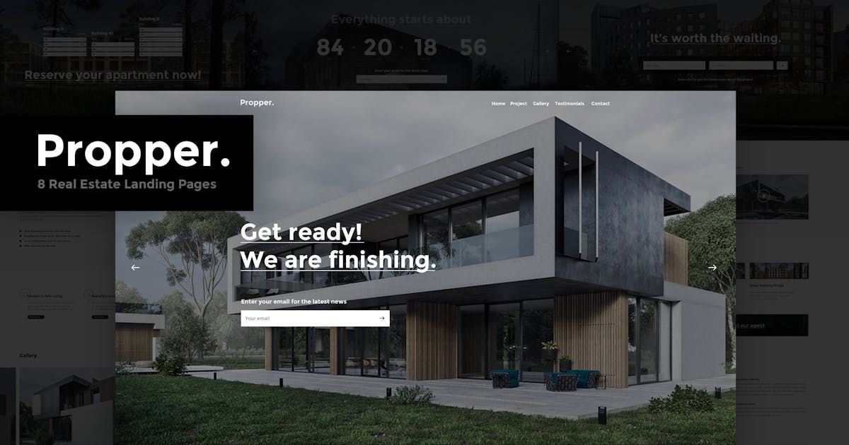 Propper - Real Estate HTML Template