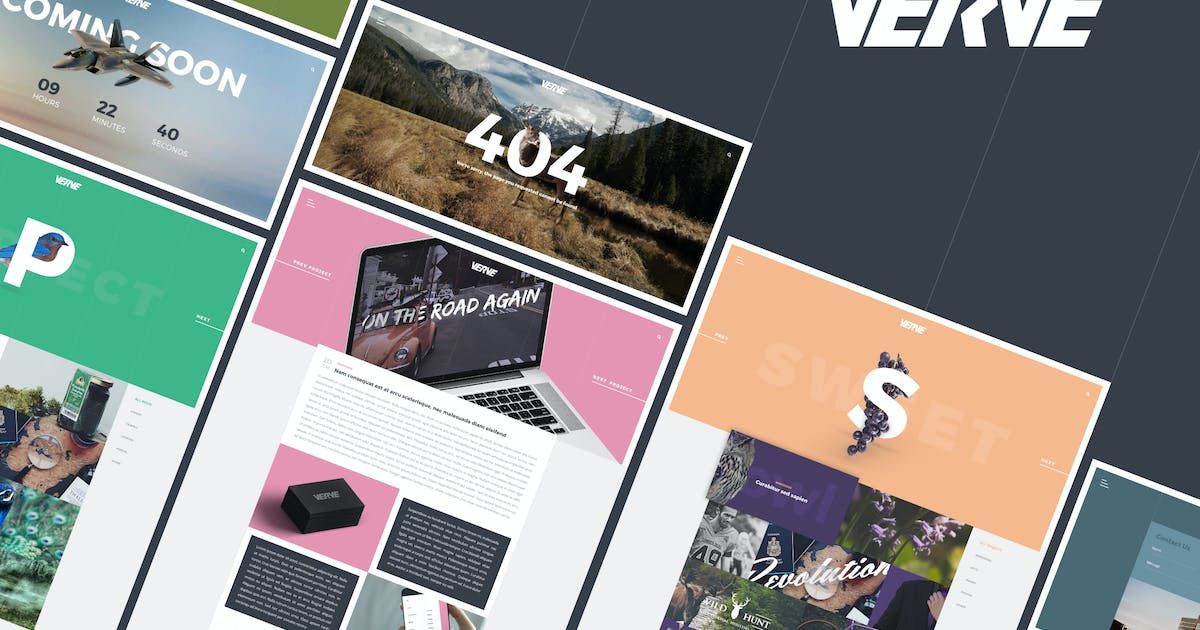 Verve - Agency & Portfolio HTML Template
