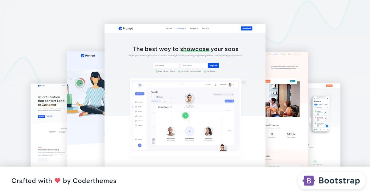 Prompt - Modern & Multipurpose Bootstrap Template