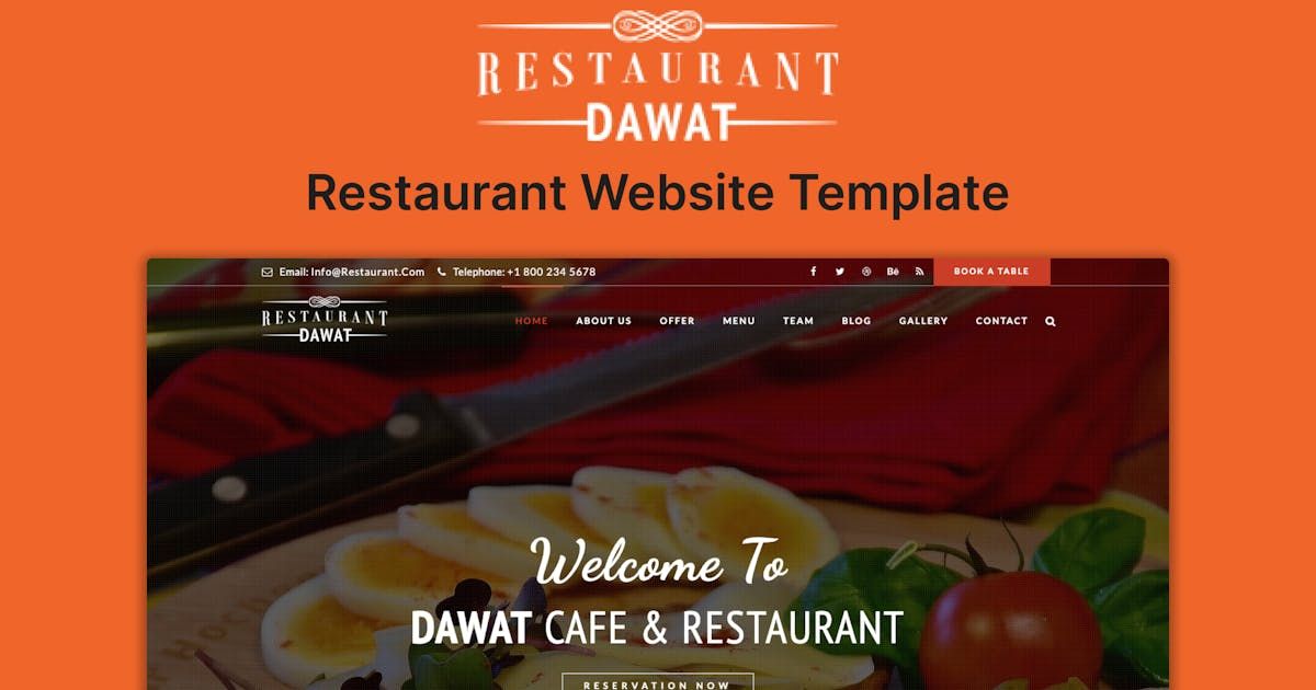 Restaurant Template