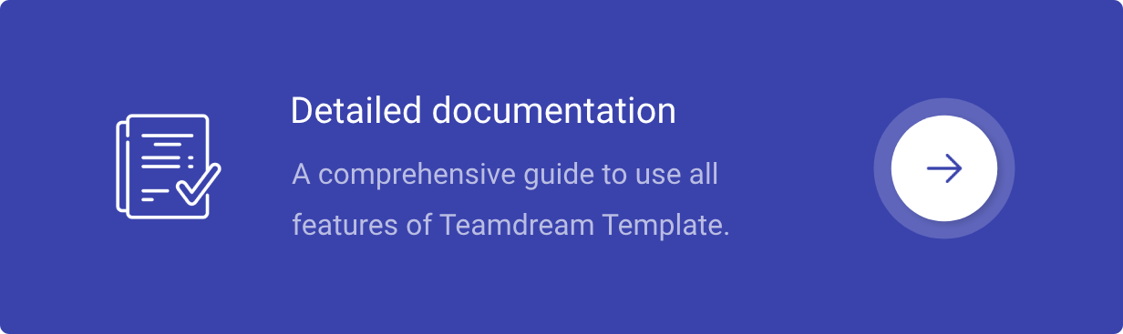 Teamdream - Online Documentation