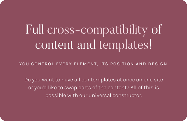 Full Cross Compatibility