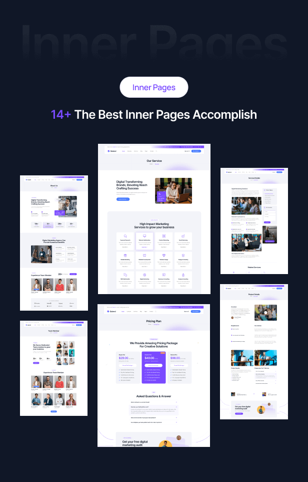 Quland - Multipurpose Landing Page for Corporate and Business Elementor WordPress Theme