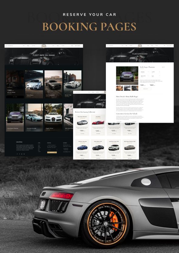 LimoDrive - Car Rental and Limousine WordPress Theme - 6