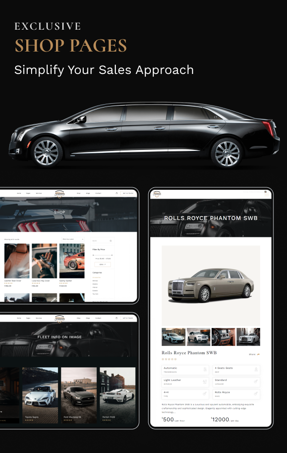 LimoDrive - Car Rental and Limousine WordPress Theme - 5