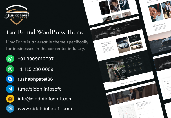 LimoDrive - Car Rental and Limousine WordPress Theme - 11