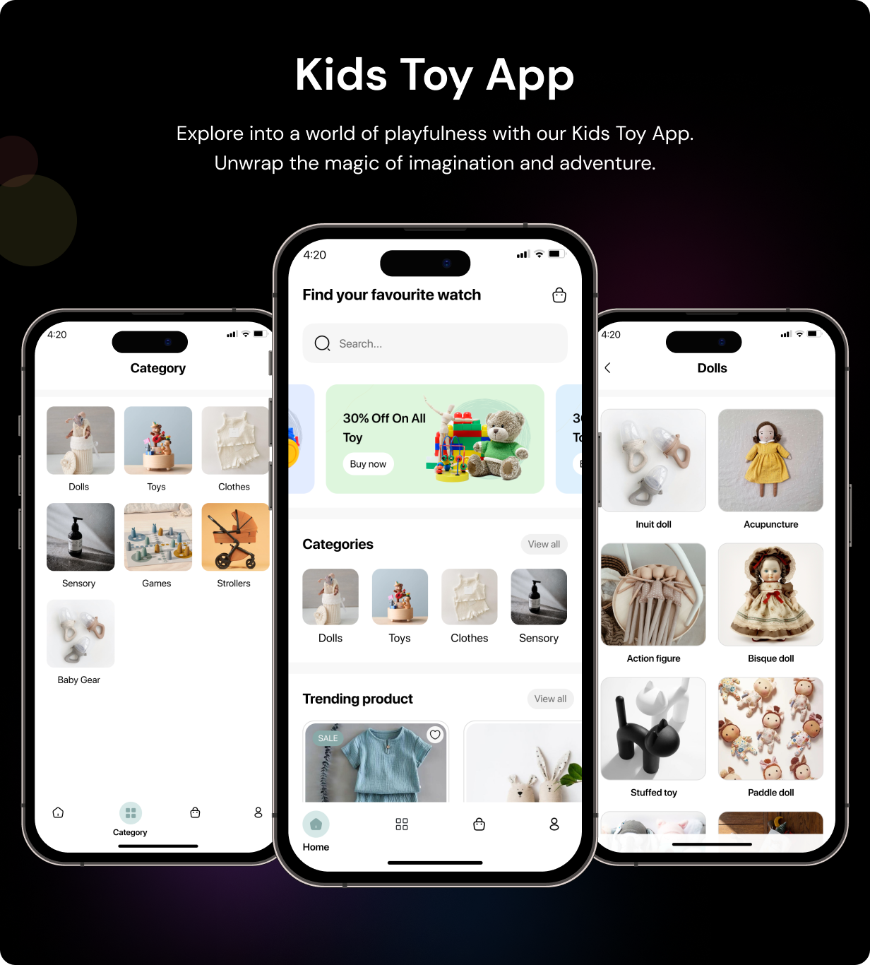 Kids Toys Shop App - E-commerce Store app in Flutter 3.x (Android, iOS) with WooCommerce Full App - 6