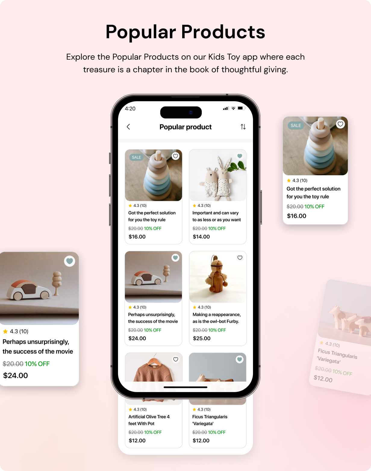 Kids Toys Shop App - E-commerce Store app in Flutter 3.x (Android, iOS) with WooCommerce Full App - 11