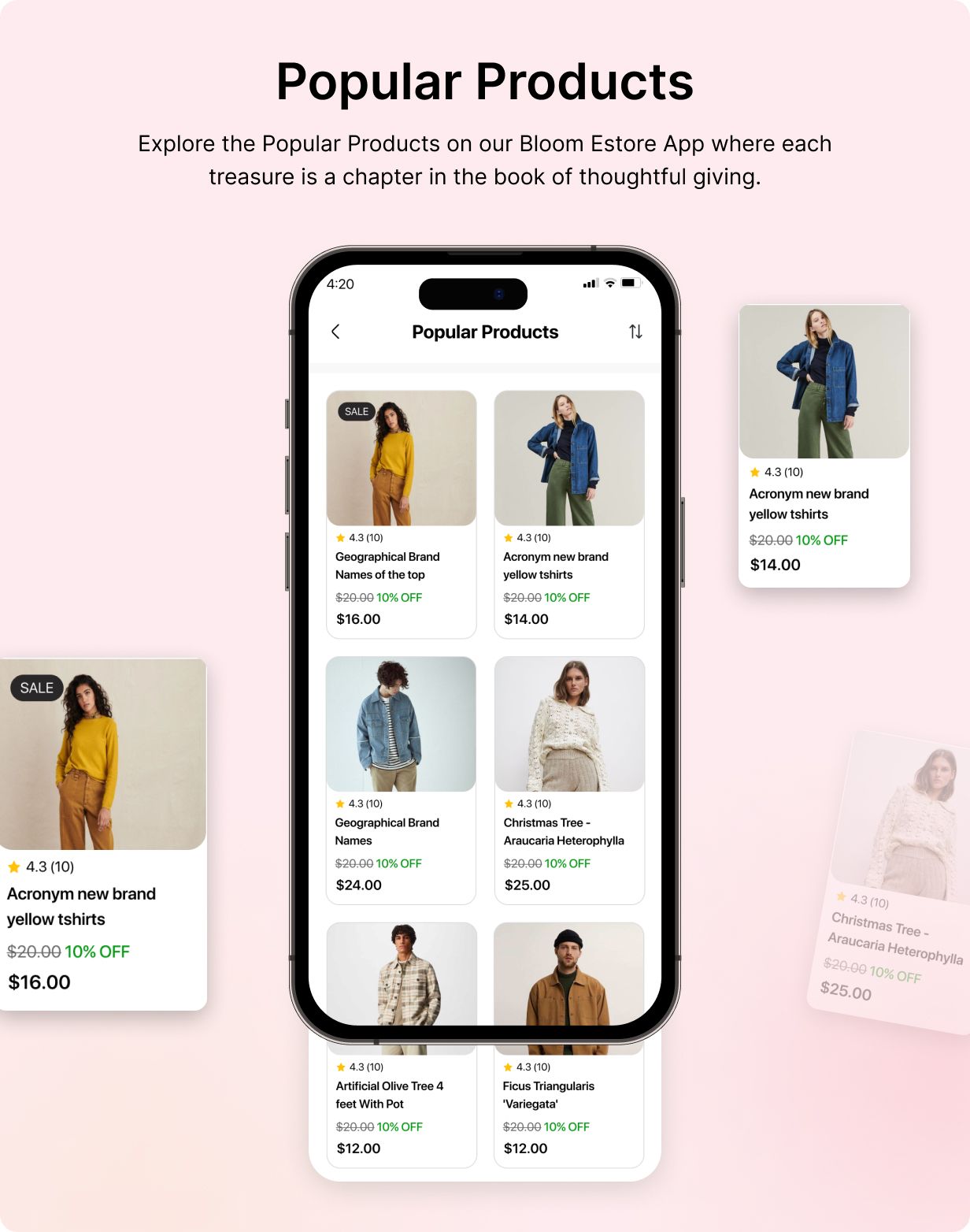 Bloom Store App - E-commerce Store app in Flutter 3.x (Android, iOS) with WooCommerce Full App - 10