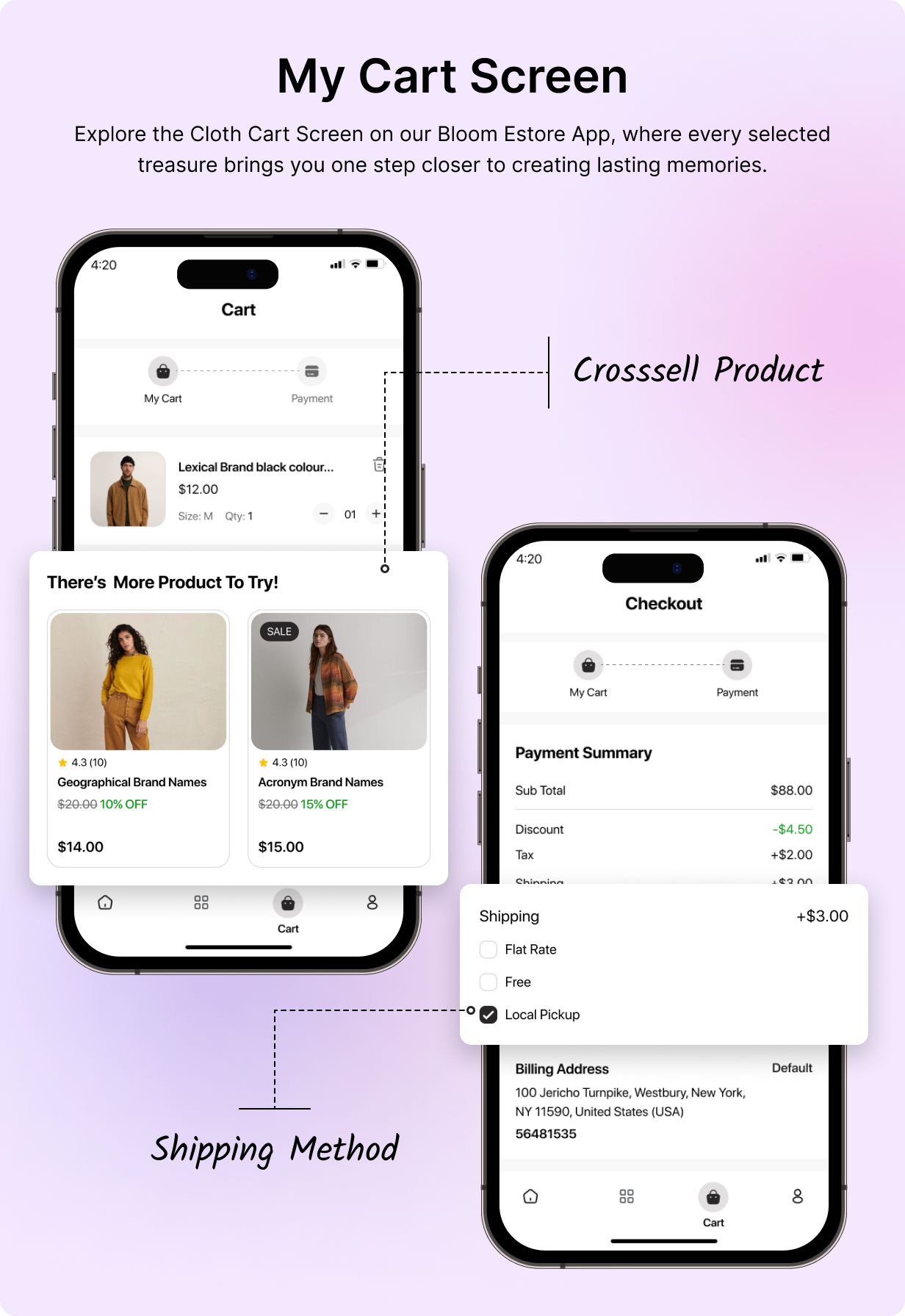 Bloom Store App - E-commerce Store app in Flutter 3.x (Android, iOS) with WooCommerce Full App - 12