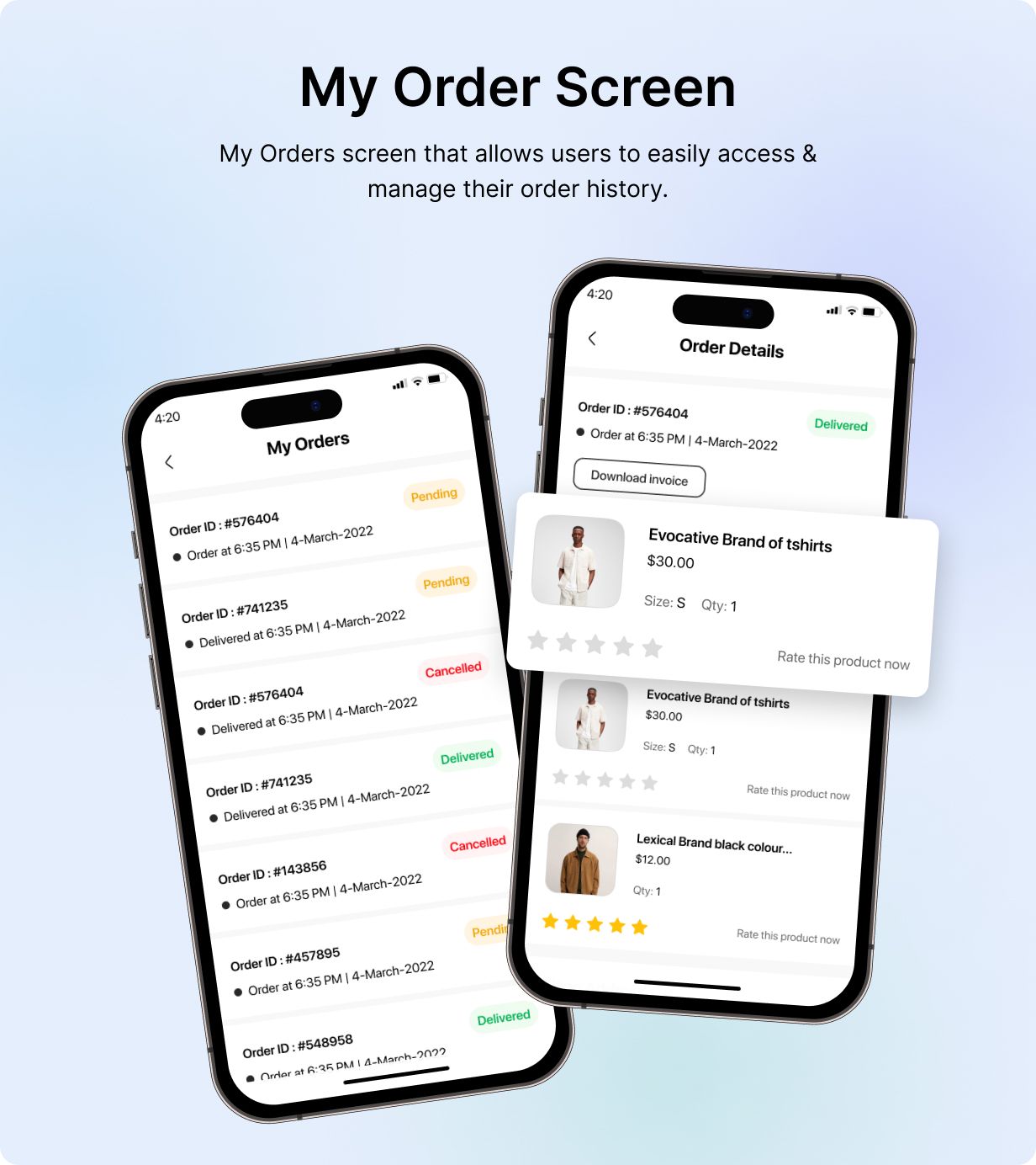 Bloom Store App - E-commerce Store app in Flutter 3.x (Android, iOS) with WooCommerce Full App - 14