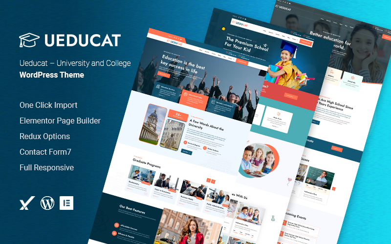 Ueducat – University and College WordPress Theme