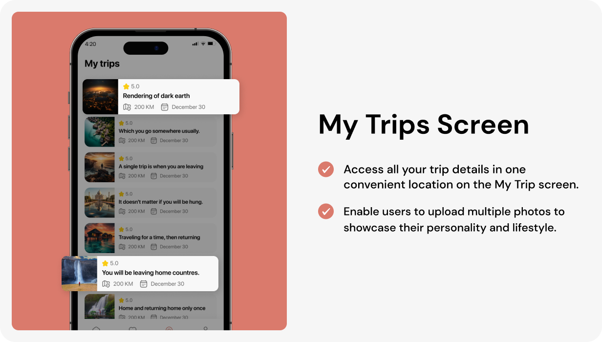 Tour Guide UI template | Trip planner app in Flutter | AI Travel Assistant App | TourAI App Template - 10