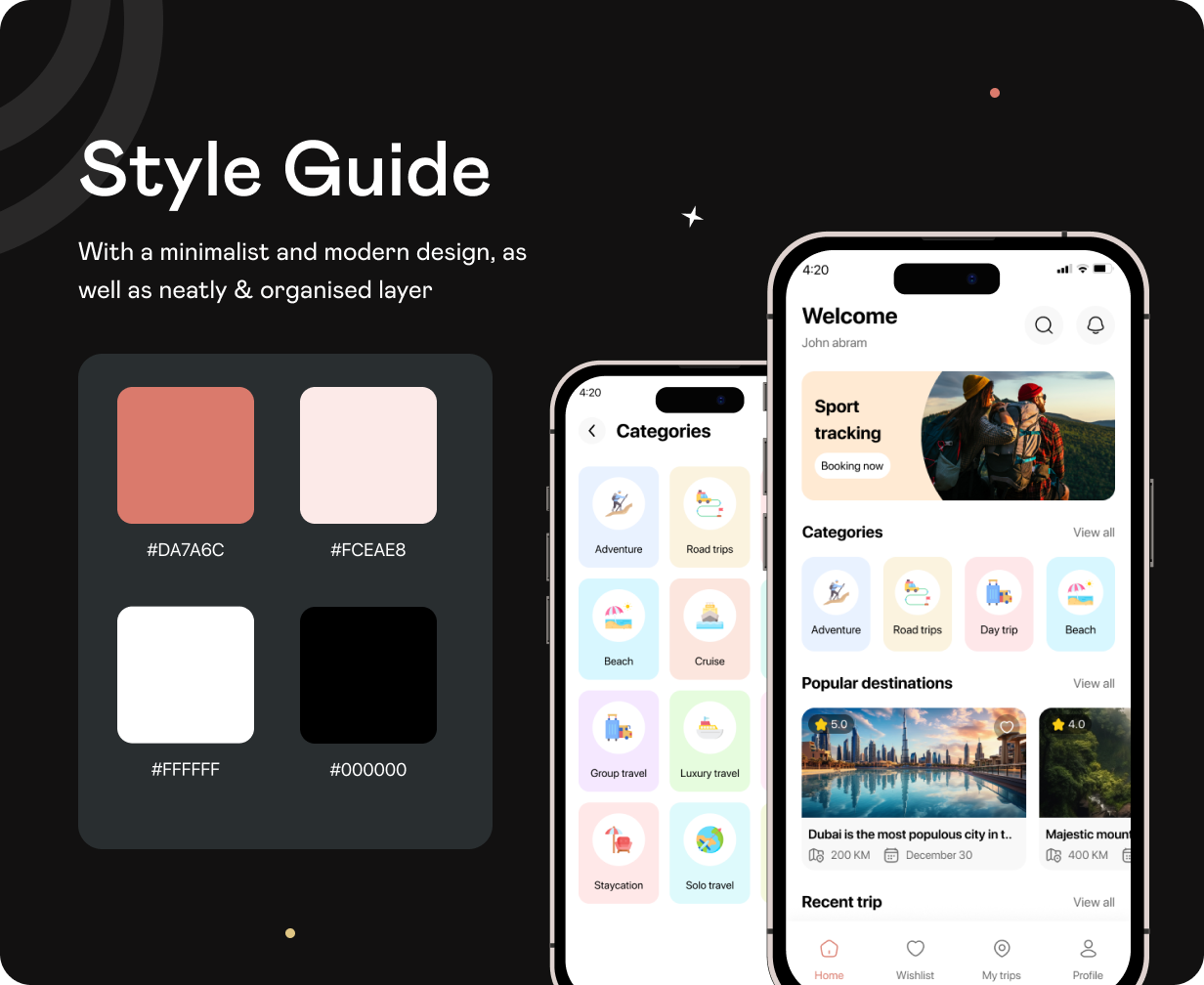 Tour Guide UI template | Trip planner app in Flutter | AI Travel Assistant App | TourAI App Template - 11
