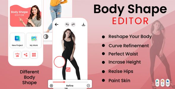 Perfect Body Shape Editor - Body Shape Editor - AI Face - Makeup Editor - Skin Color Editor