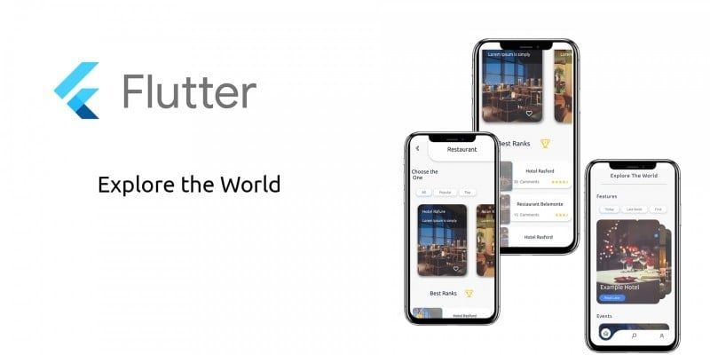 Explore The World - Flutter UI Template by Ricardo123