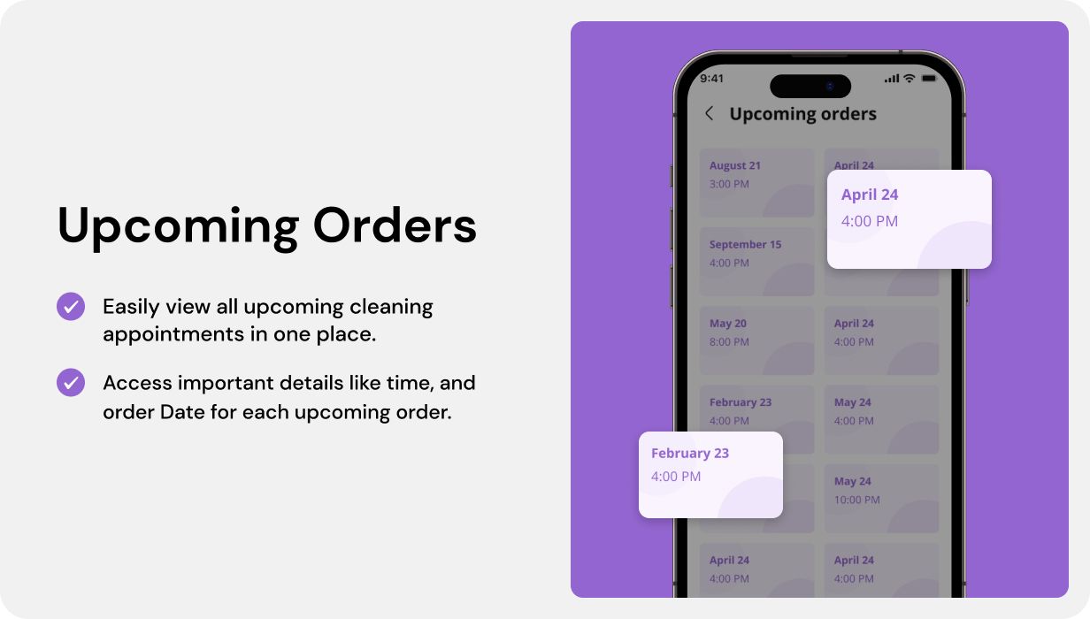 HandyCare UI template | Home Cleaning Service app in Flutter | Getcleaner App Template - 7