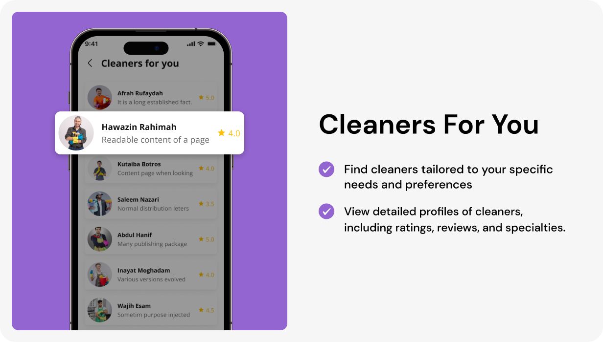 HandyCare UI template | Home Cleaning Service app in Flutter | Getcleaner App Template - 8