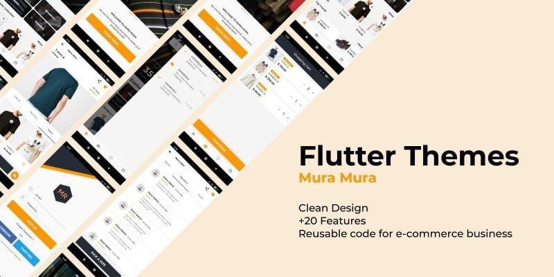 Mura Mura - Flutter UI Kit by Dzul
